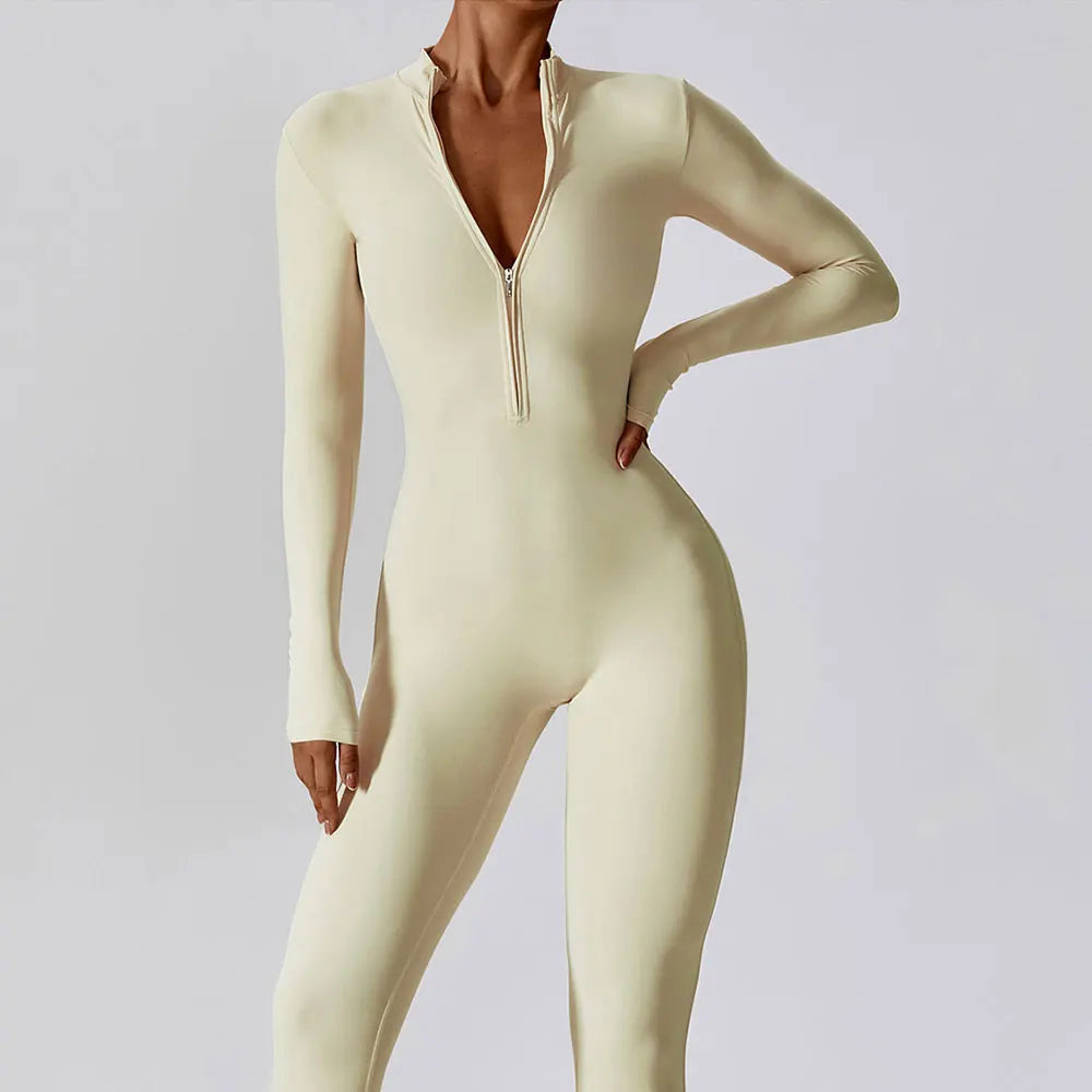 June Zipper Sleeve Bodysuit